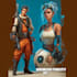 character, dnd character, sci fi, fantasy, fanart