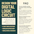 design and explain your digital logic circuit with using kmap and boolean logic