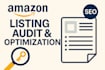 audit and optimize your amazon product listing with keywords
