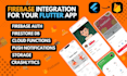integrate firebase features into your flutter app