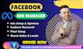 be your facebook ads manager