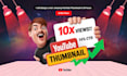 make great, perfect, unique thumbnail youtube