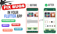 fix bugs and improve performance in your flutter app