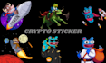 create crypto animated sticker, meme coin gifs and telegram stickers
