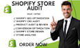 do a high converting shopify audit to boost your sales fast