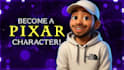 create a disney pixar style character