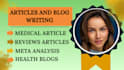 write systematic reviews meta analysis review articles and manuscripts