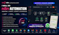 n8n automation n8n workflow n8n ai agent n8n whatsapp chatbot api integration