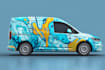 make a car wrap design, van wrap design