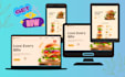 create a modern, responsive website with HTML, CSS, and javascript