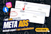 help you with meta ads through expert 1 on 1 consultations