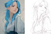 sketch anything or concept into anime style