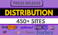 do press release distribution , write press release and submit press release