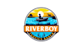design colorful river boy exotics ranch logo