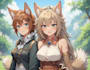 draw anime art style furry characters