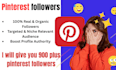 boost your profile views and grow real pinterest followers