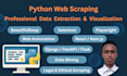 do python web scraper using beautifulsoup bs4, playwright, selenium, data mining