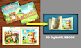 animate your storybook into a realistic 3d flipbook video