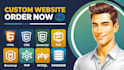 build dynamic websites with front end and back end development