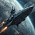 making a sci fi spaceship art