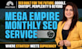 do monthly SEO backlink service focused on high quality link building