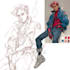 draw you as marvel superhero style professionally
