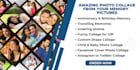 create eye catching photo collages, videos and slideshows