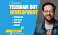 develop a professional telegram bot, group management, chatbot captacha bot
