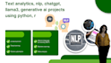 build natural language processing nlp models and text analysis