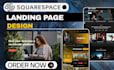 design an high converting squarespace website landing page design redesign  SEO