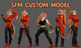 port, rig or create sfm model, l4d2 character, gmod playermodel sfm port hl2 tf2