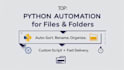 automate file renaming and organizing using python