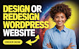 design stunning wordpress website, build stunning wordpress website development