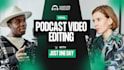 podcast audio and video