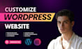 customize elementor, gutenberg, blocksy, generatepresss on wordpress website