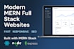 build a responsive full stack website