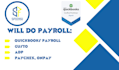 process payroll using quickbooks, gusto, adp, paychex, on pay