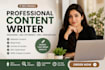 be your professional content writer