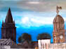 make stunning cityscape landscape illustrations and artworks