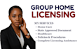 write home care policy and procedures manual, help with licenses and group home