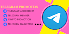 do crypto telegram promotion, increase telegram members, telegram subscribers