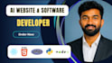 develop custom ai chatbots, website development  full stack developer
