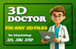 fix, edit, modify, 3d model and stl files for 3d printing