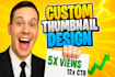make high ctr thumbnail for youtube
