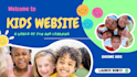 create interactive kids learning website for phonics, stem, or preschool tutors
