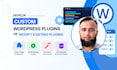 develop custom wordpress plugins or modify existing plugins