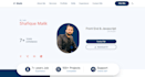 build a responsive nextjs reactjs landing page