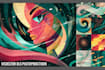 create a custom vector illustration for digital or print