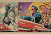 draw a retro vintage comic illustration