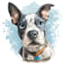 draw pet portrait into cartoon